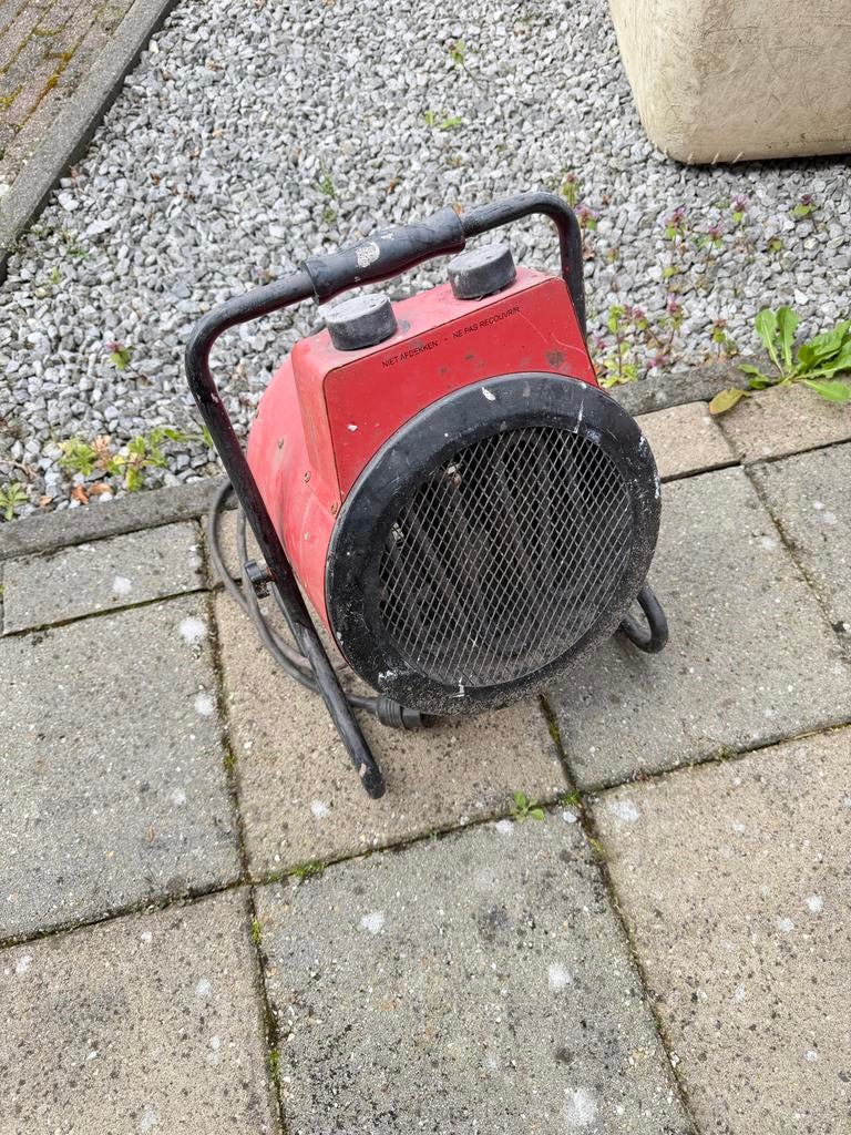 Defecte elektrische kachel - voor onderdelen of reparatie, Ophalen, Gebruikt, Overige soorten, Elektrisch