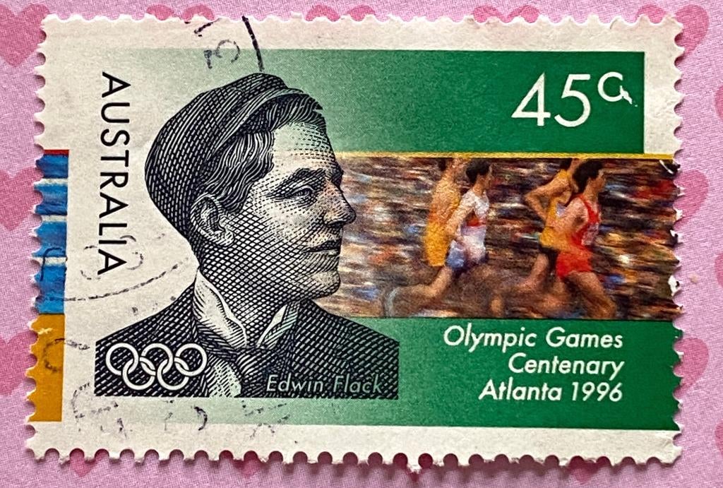 Australie gestempeld 293 => Olympic Games Atlanta 1996, Postzegels en Munten, Verzenden, Gestempeld