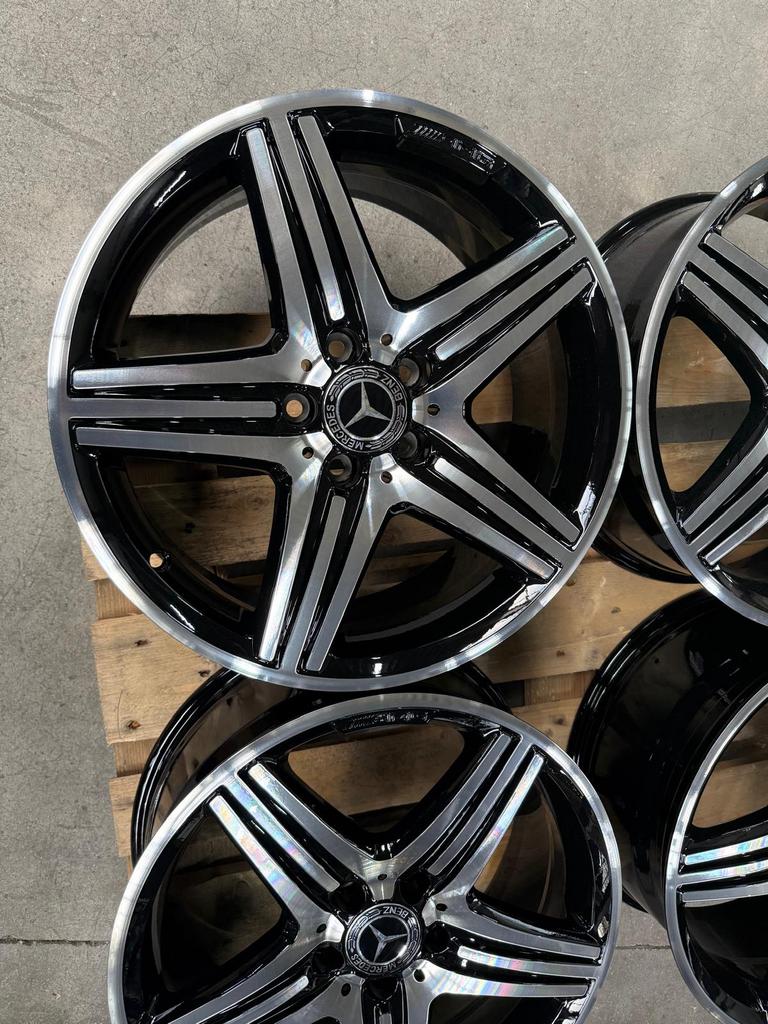 Mercedes velgen set 18" voor A-klasse W176/CLA C117 AMG, 18 inch, Velg(en), Nieuw, Ophalen of Verzenden