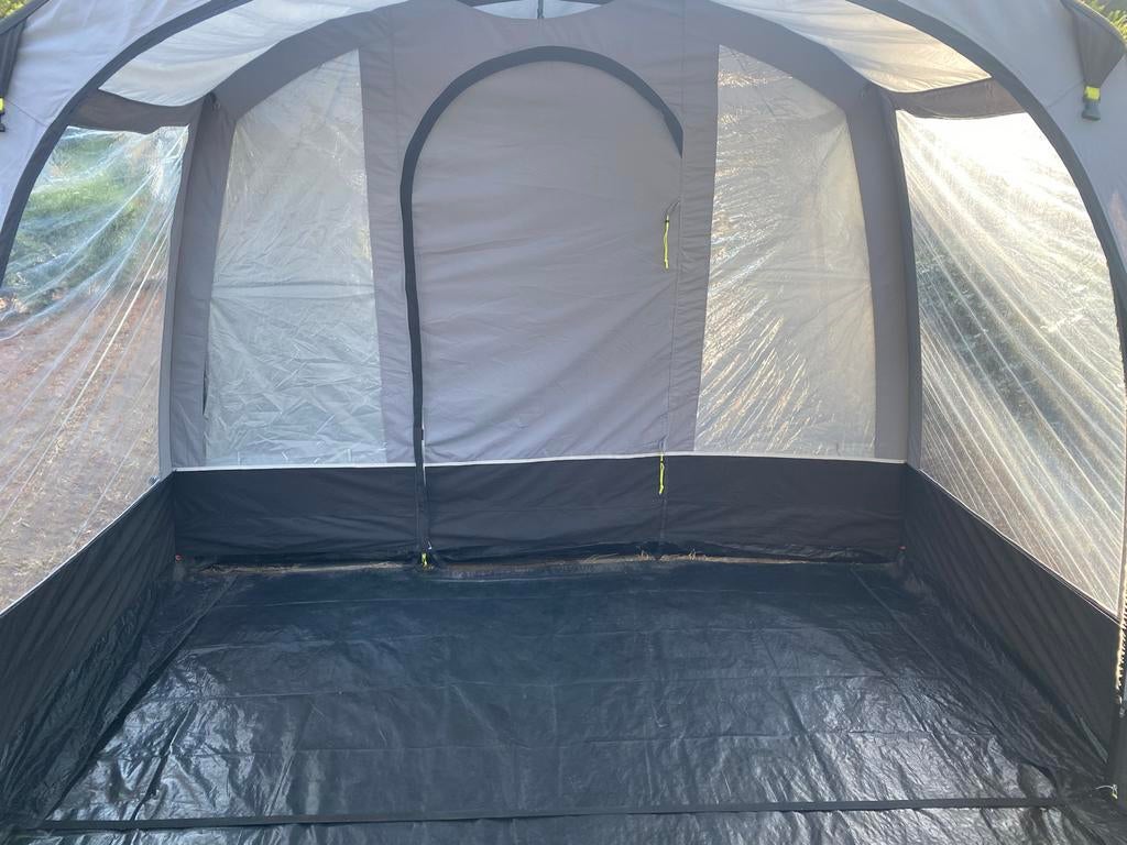 Kampa Hayling 4 AIR TC opblaasbare katoenen tent, Ophalen, Zo goed als nieuw, Tot en met 4
