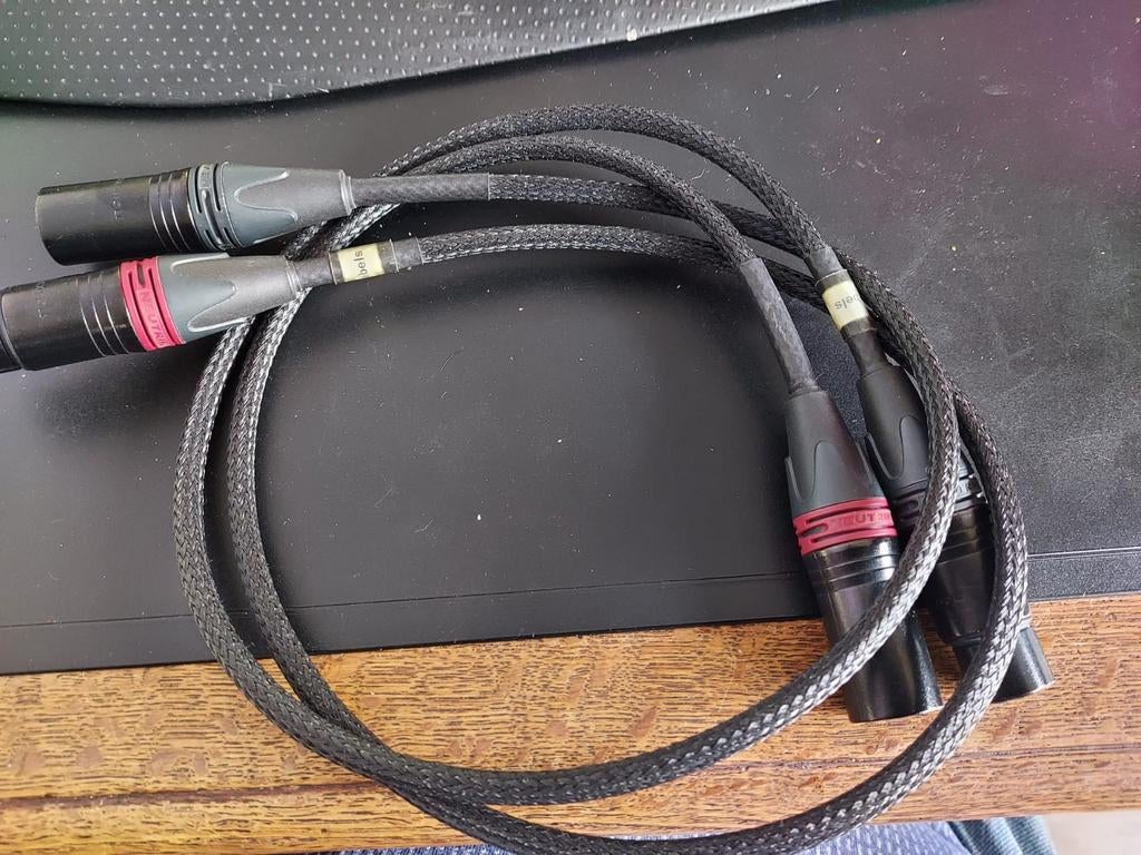 John van Gent interlinks XLR, Ophalen of Verzenden, Zo goed als nieuw, Minder dan 2 meter, Interlink-kabel