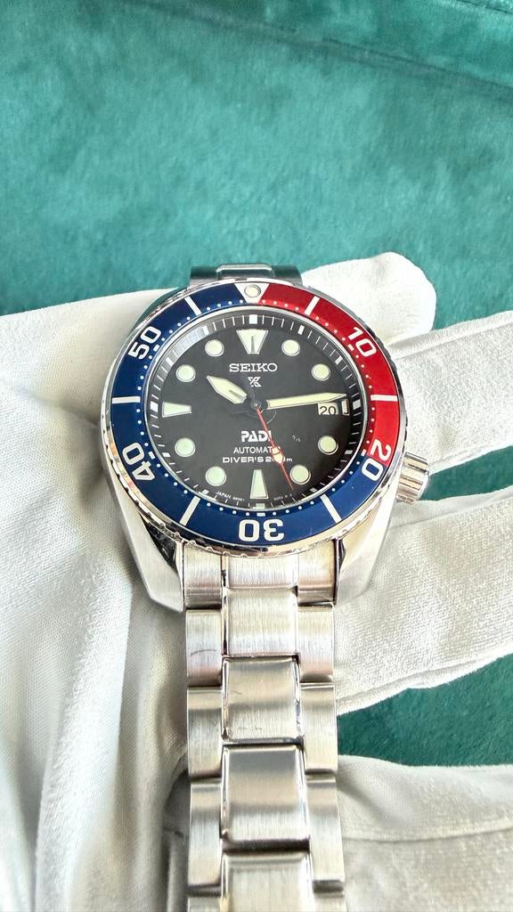 Seiko Sumo Prospex SPB181j1 Duikerhorloge, Sieraden, Tassen en Uiterlijk, Horloges | Heren, Zo goed als nieuw, Polshorloge, Seiko