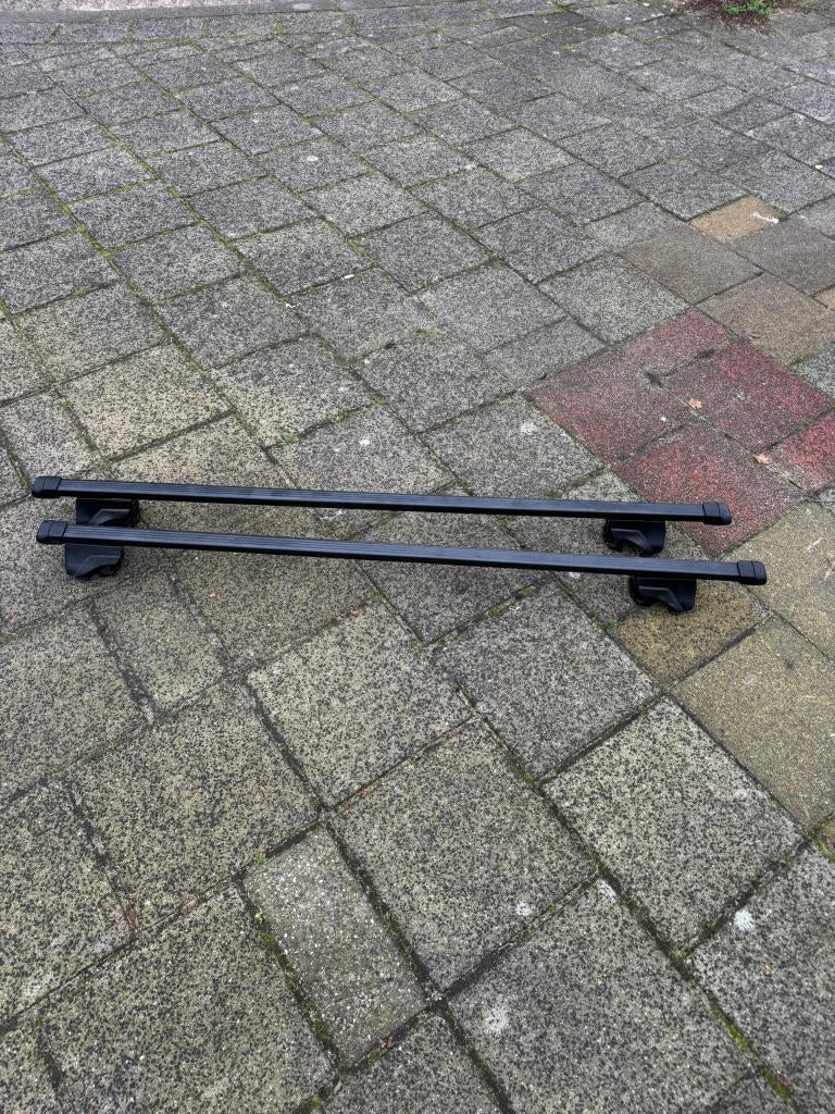 THULE DAKDRAGERS Touran Tiguan Sharan Alhambra Galaxy, Auto diversen, Dakdragers, Ophalen of Verzenden, Zo goed als nieuw