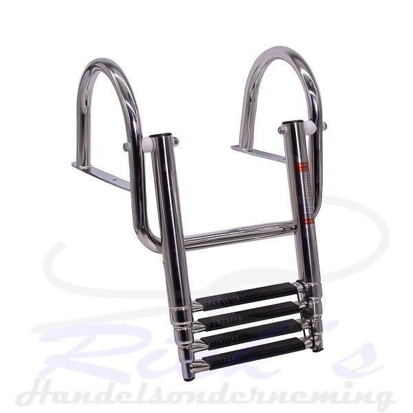 Zwemtrap RVS 316 – Telescopisch – 3 treden – Nu voor € 149,-, NB, Overige typen, Nieuw, Ophalen of Verzenden