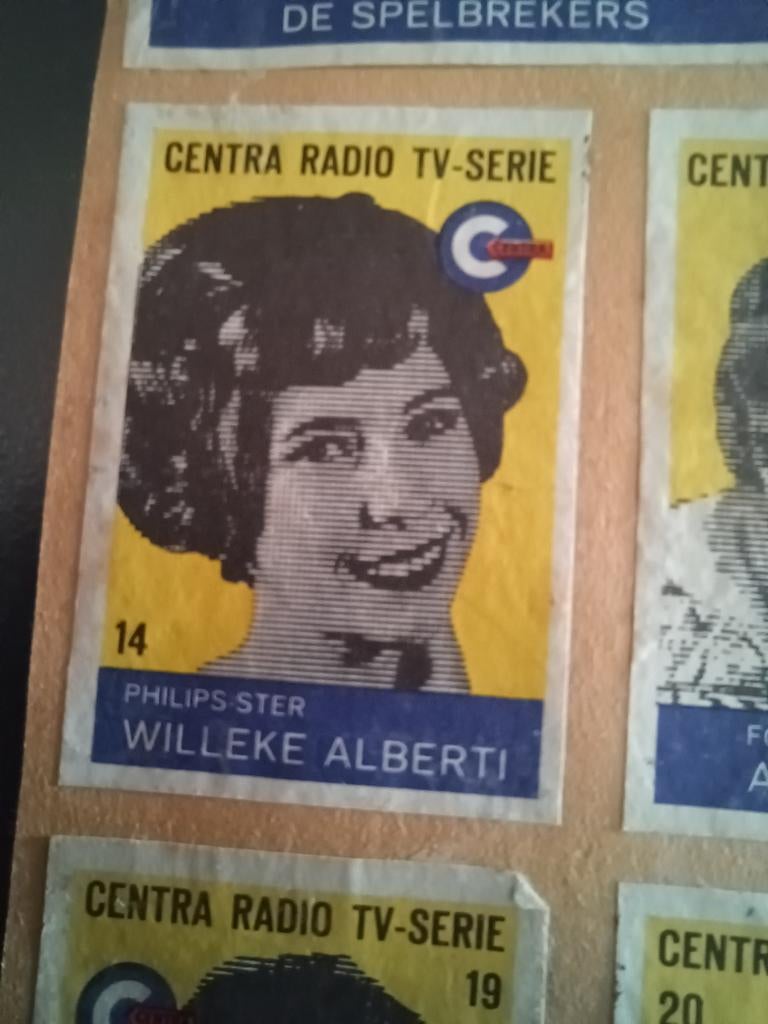 Lucifermerk Willeke Alberti, Verzamelen, Ophalen, Gebruikt, Luciferdoosjes of -merken