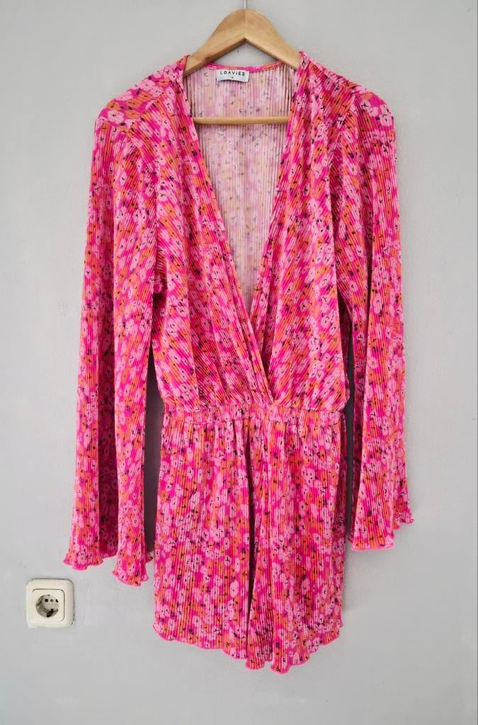 Loavies plisse playsuit nieuw, Kleding | Dames, Jumpsuits, Maat 38/40 (M), Nieuw, Ophalen of Verzenden, Loavies