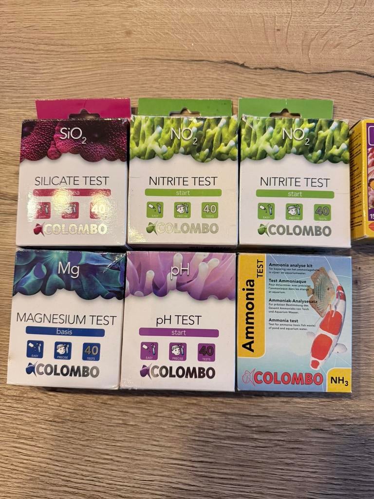 Colombo testsets deels gebruikt, Ophalen of Verzenden