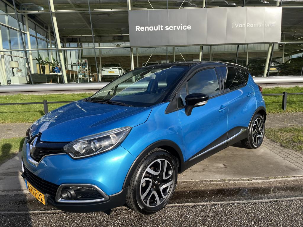 Renault Captur 0.9 TCe Dynamique / Trekhaak / Camera / Clima, Voorwielaandrijving, Gebruikt, Zwart, Blauw