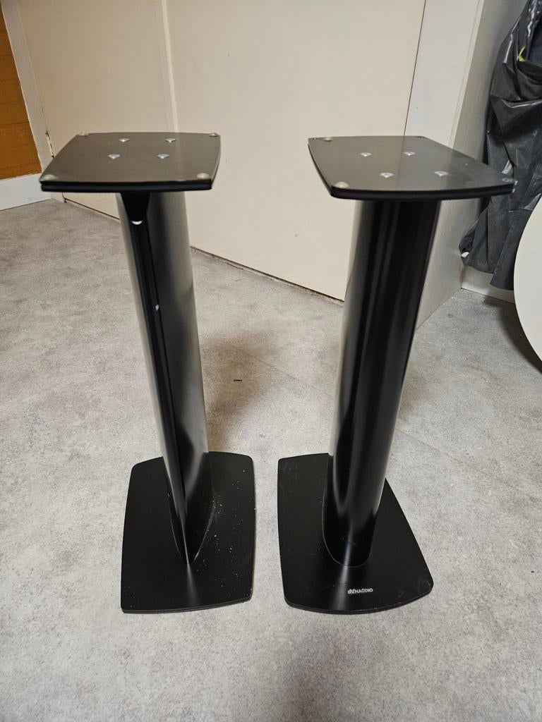 Dynaudio Speaker Stands - Zwart, 60 cm hoog, Gebruikt, Overige typen, Minder dan 60 watt, Ophalen