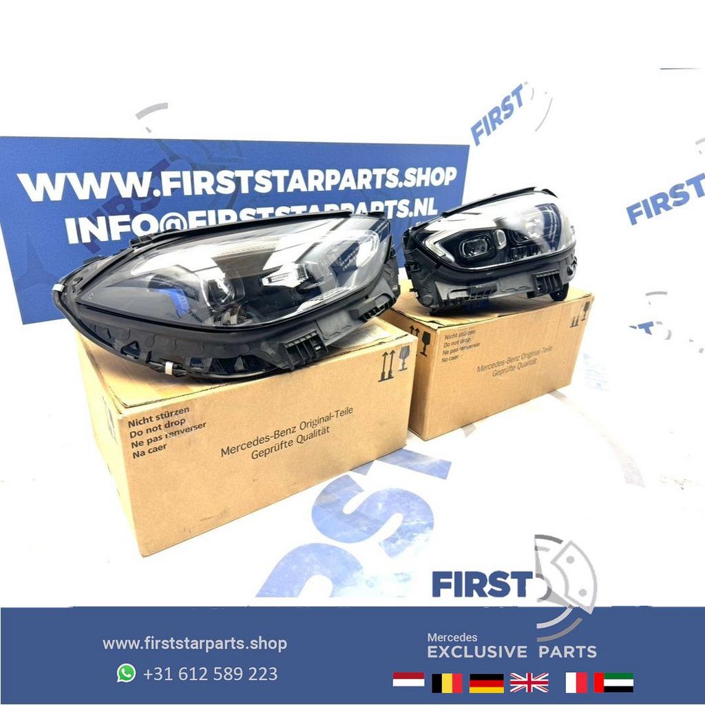 W206 C klasse C43 C53 C63 2022 LED KOPLAMPEN DIGITAL LIGHT o, Gebruikt, -, Ophalen of Verzenden, -