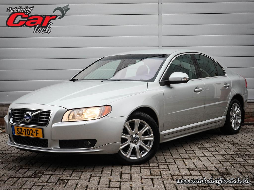 Volvo S80 2.0 T Momentum | Clima | Cruise | Leer | Stoelverw, Euro 5, Zwart, 4 cilinders, Leder