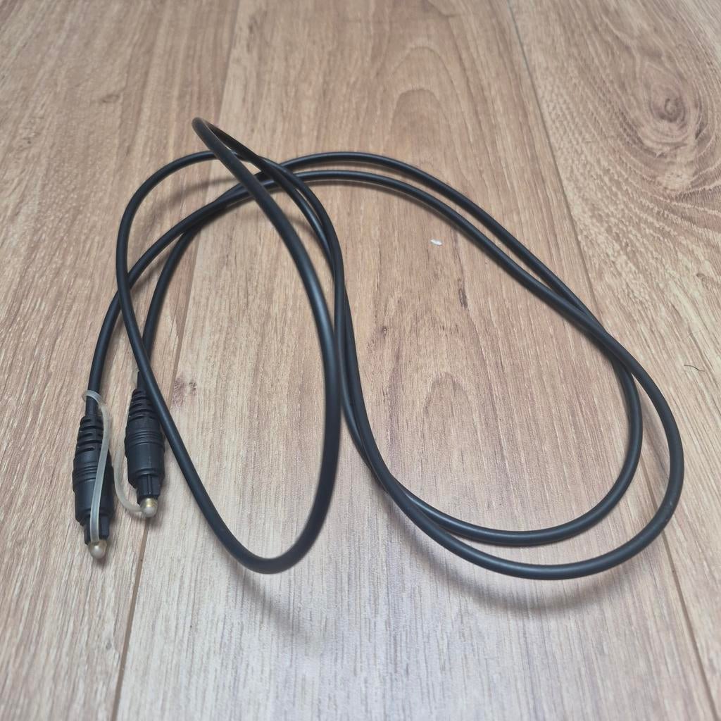 Optische audiokabel TOSLINK, Ophalen of Verzenden, Gebruikt, Minder dan 2 meter, Optische kabel