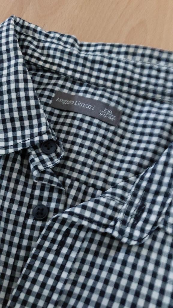 Te koop overhemd mt xxL, Ophalen of Verzenden, Zo goed als nieuw, Blauw, Overige halswijdtes