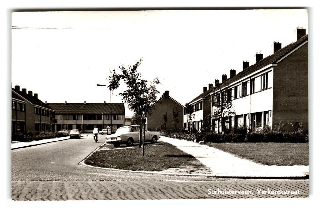 Surhuisterveen, Verkerckstraat, Verzenden, 1960 tot 1980, Ongelopen, Friesland
