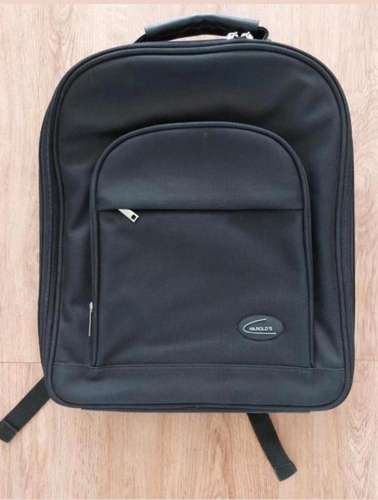 Harold's laptoprugzak, Ophalen of Verzenden, 17 inch of meer, Zo goed als nieuw, Rugzak