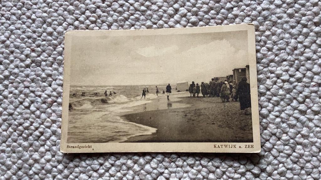 Ansichtkaart Katwijk aan Zee Strandgezicht 1930. 934, Verzamelen, Ansichtkaarten | Nederland, Ophalen of Verzenden, 1920 tot 1940