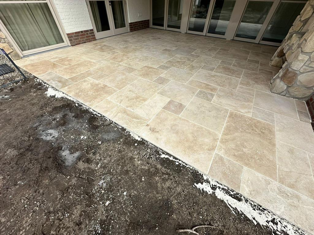 Restpartij Travertine, Doe-het-zelf en Verbouw, Tegels, Nieuw, Overige typen, Marmer, 40 tot 60 cm, 60 cm of meer, 10 m² of meer