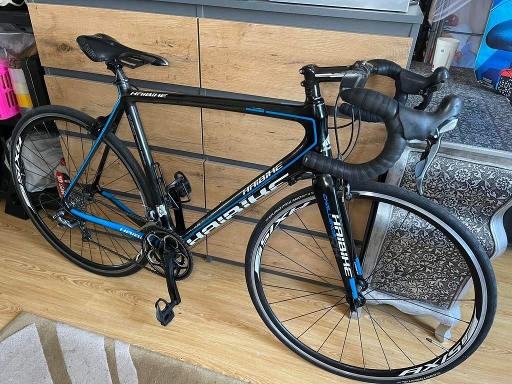 Haibike challenge RX full carbon fibre racefiets, Fietsen en Brommers, Fietsen | Racefietsen, Carbon, Zo goed als nieuw, Meer dan 20 versnellingen