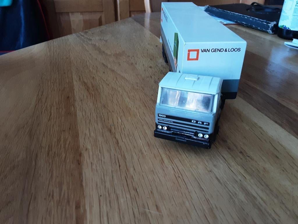 Modelauto vrachtwagen DAF 1900 van Gend & Loos, Hobby en Vrije tijd, Modelauto's | 1:50, Ophalen of Verzenden, Zo goed als nieuw