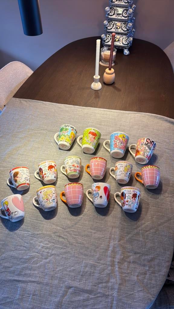 Blond mokken, Huis en Inrichting, Ophalen, Blond Amsterdam, Zo goed als nieuw, Kop(pen) en/of Schotel(s)