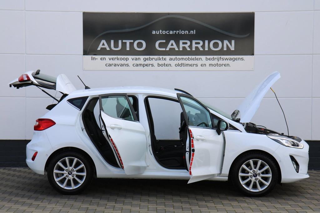 Ford Fiesta 1.0 EcoBoost 101PK 1e Eig Carplay Camera BTW NAP, Voorwielaandrijving, Gebruikt, 580 kg, 100 pk