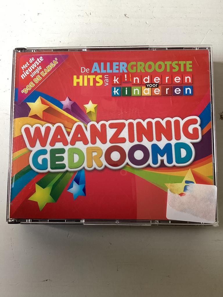 2 cd set Kinderen voor Kinderen Waanzinnig Gedroomd, Verzenden, Zo goed als nieuw, Muziek, Boxset