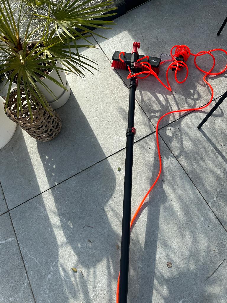 Shine telescopische waterbezem 7 m, Huis en Inrichting, Schoonmaakartikelen, Ophalen, Raamwisser of Trekker