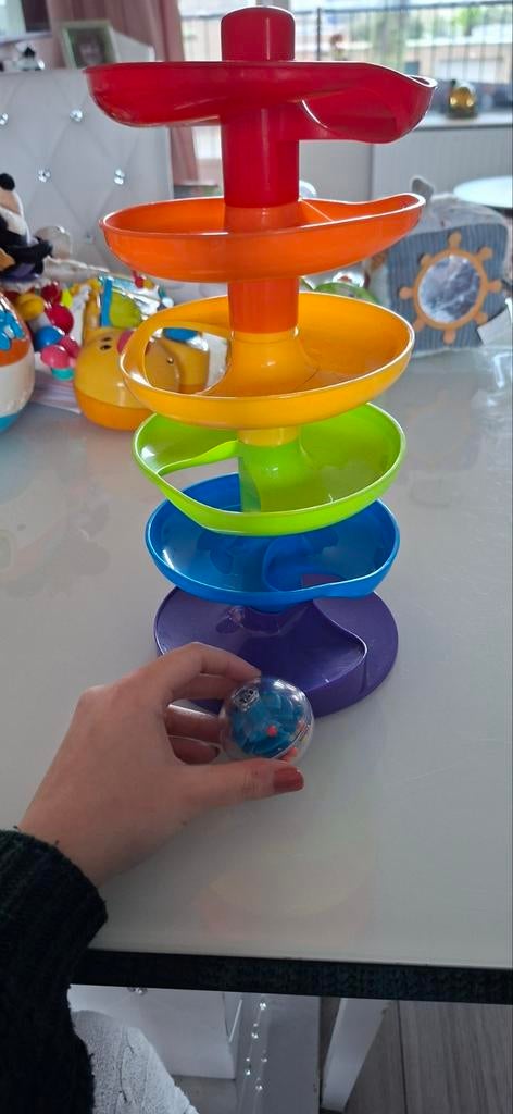Kleurrijke Ballenbaan Baby Speelgoed, Ophalen of Verzenden, Zo goed als nieuw, Overige typen