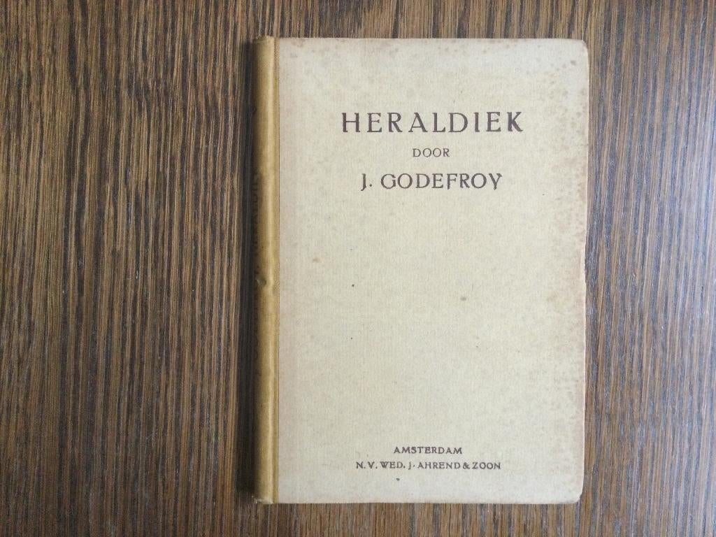 Heraldiek	J. Godefroy, Ophalen of Verzenden, J. Godefroy