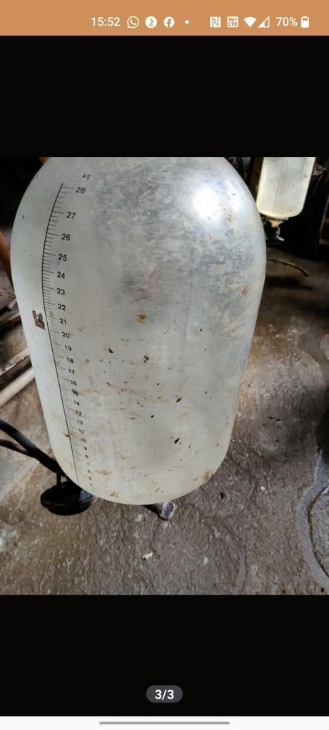 Manus Melkglazen 28 kg - Nog 5 op voorraad!, Dieren en Toebehoren, Overige Dieren-accessoires, Ophalen, Gebruikt