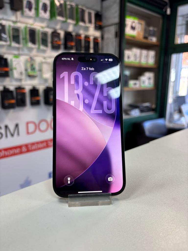 iPhone 16 128 GB Zwart | 96% | Garantie, Telecommunicatie, Mobiele telefoons | Apple iPhone, Ophalen, Zwart, Zo goed als nieuw