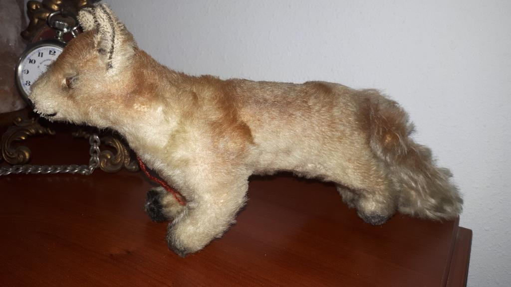 Vosje van Steiff /Hermann, Ophalen of Verzenden