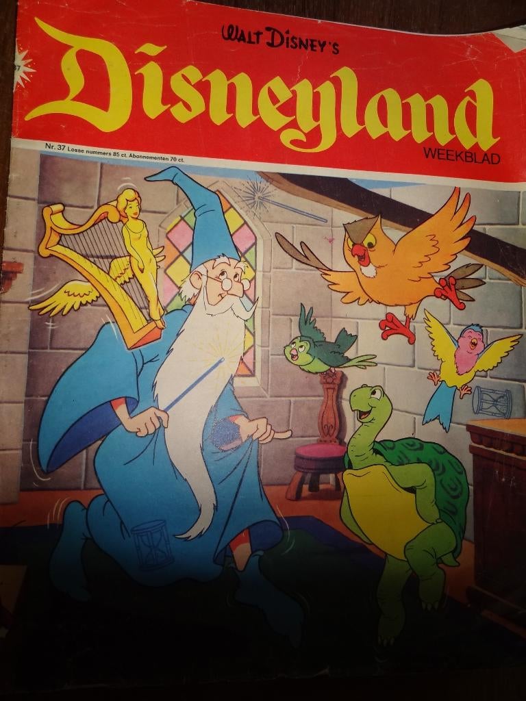 walt Disney's weekblad Disneyland no 37 1973, Ophalen of Verzenden, Overige figuren, Gebruikt, Overige typen
