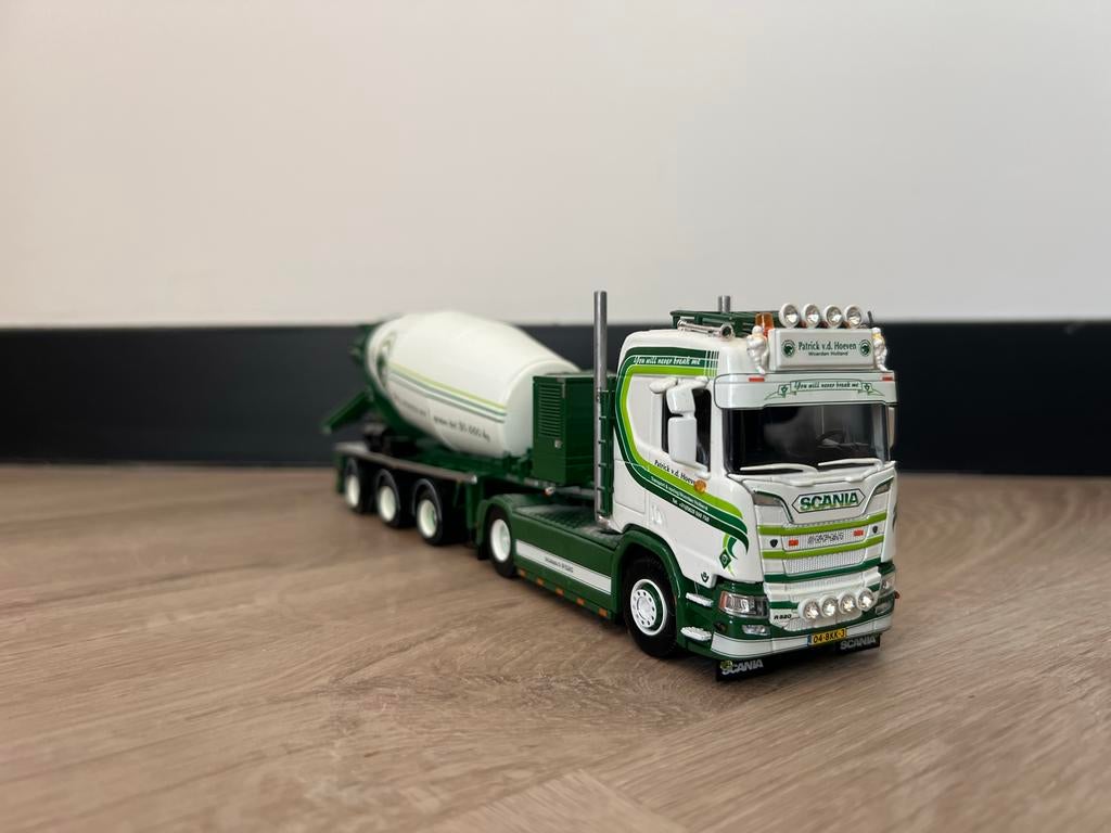 Tekno Scania Patrick vd Hoeven Betonmixer, Ophalen of Verzenden, Gebruikt, Bus of Vrachtwagen, Tekno