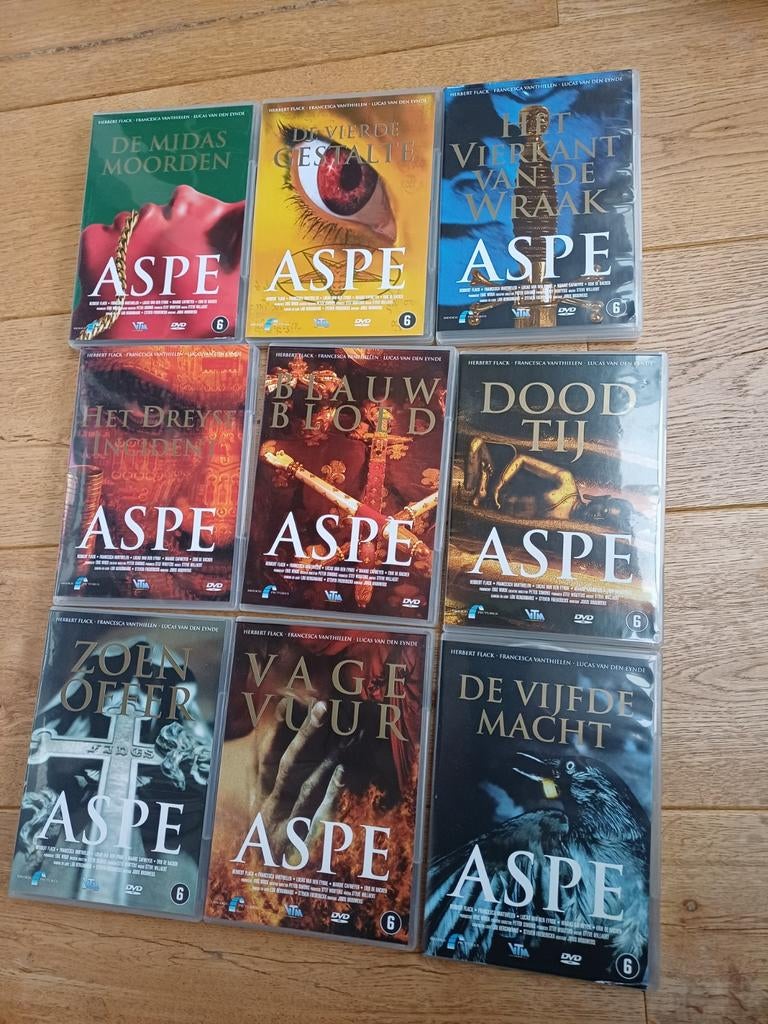 Aspe DVD Collectie - diverse seizoenen 1tm4, Cd's en Dvd's, Boxset, Ophalen of Verzenden, Zo goed als nieuw, Vanaf 12 jaar