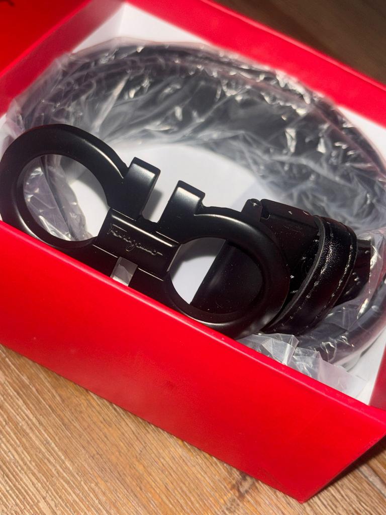 Ferrragamo riem, Ophalen of Verzenden, Nieuw, Zwart, 100 cm of meer