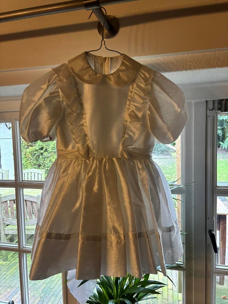 Bruidsmeisjes jurkjes, Ophalen of Verzenden, Zo goed als nieuw, Wit, Bruidsmeisjeskleding