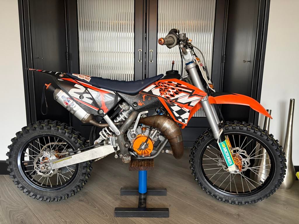Wegens overstap naar een 85cc komplete KTM SX 65 (groei set), Ophalen