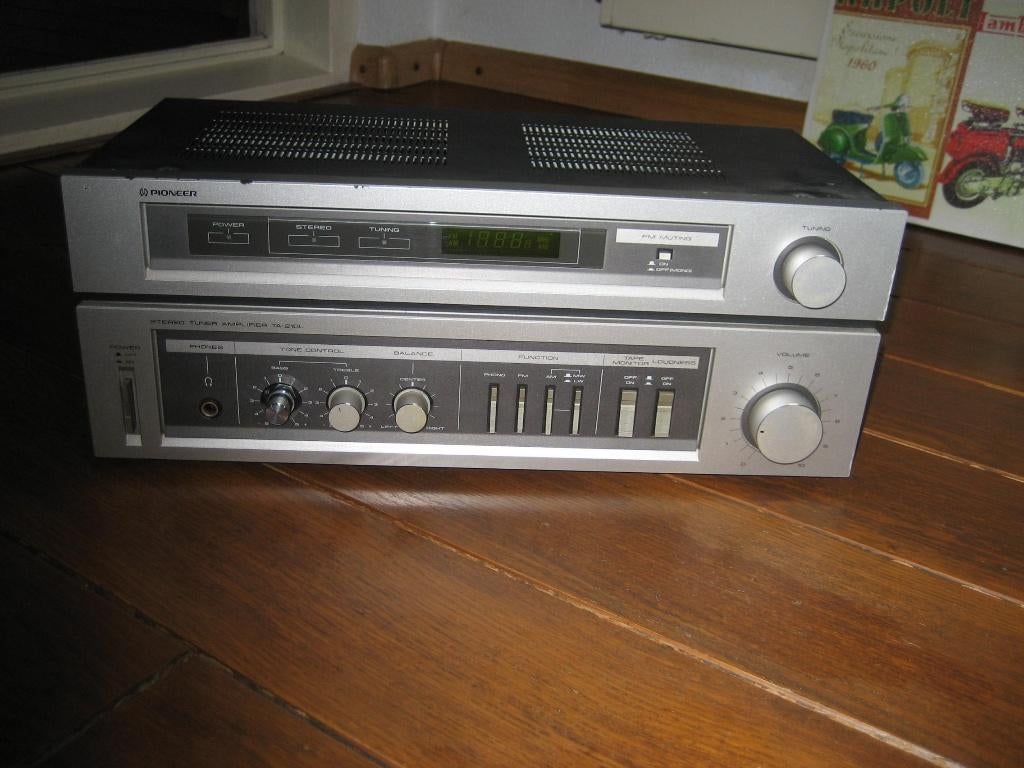 Pioneer radio versterker set ta 210l, Audio, Tv en Foto, Stereo-sets, Ophalen of Verzenden, Gebruikt, Pioneer