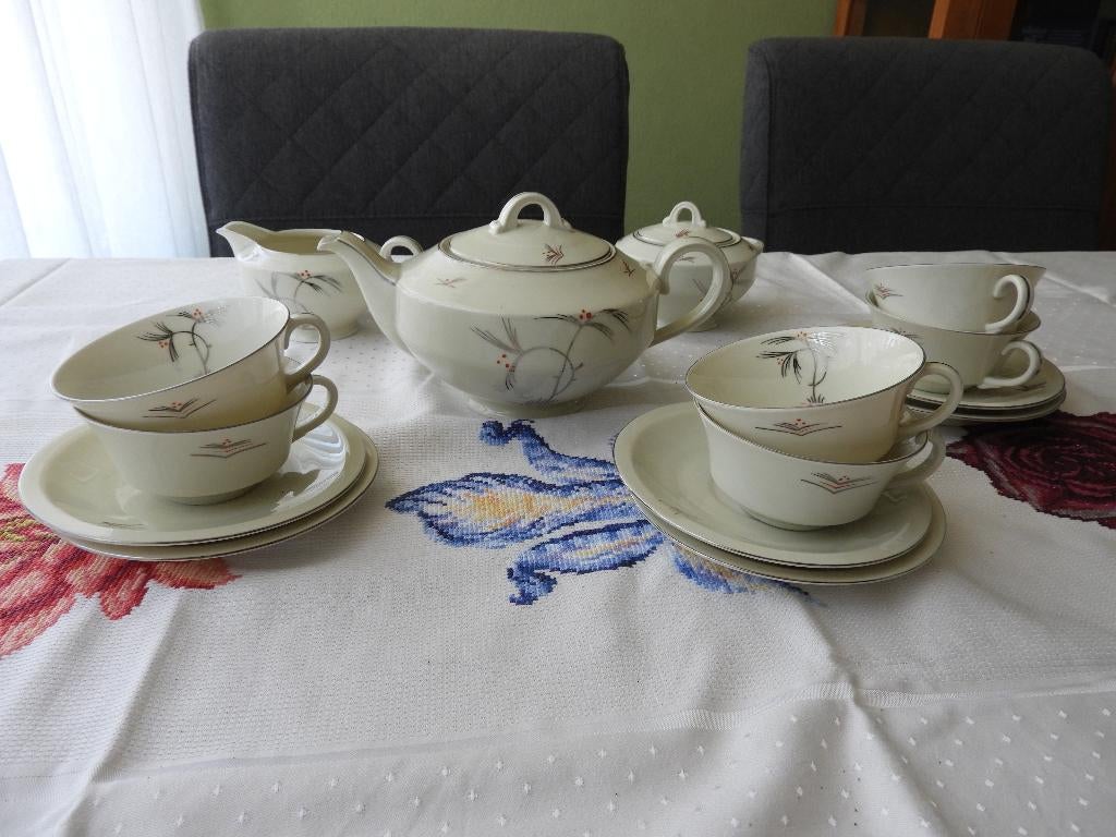 Antiek Servies porselein, Antiek en Kunst, Antiek | Servies compleet, Ophalen