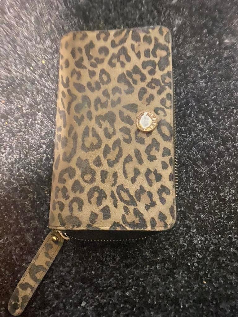 Leren portemonnee, Ophalen of Verzenden, Zo goed als nieuw, Bruin