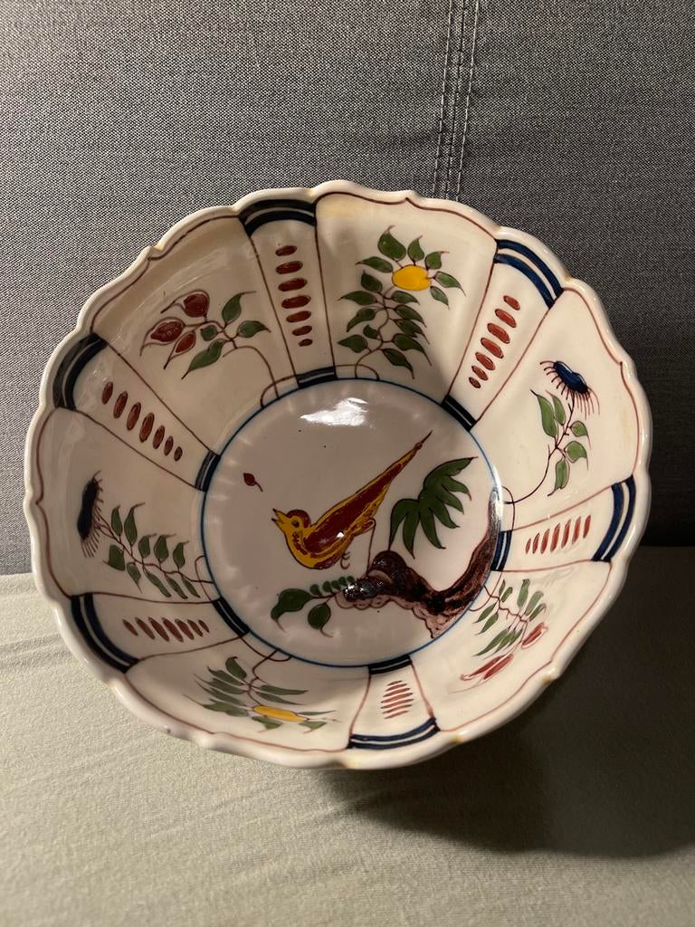 Koninklijke Tichelaar Makkum Kraaienkom, Antiek en Kunst, Ophalen of Verzenden