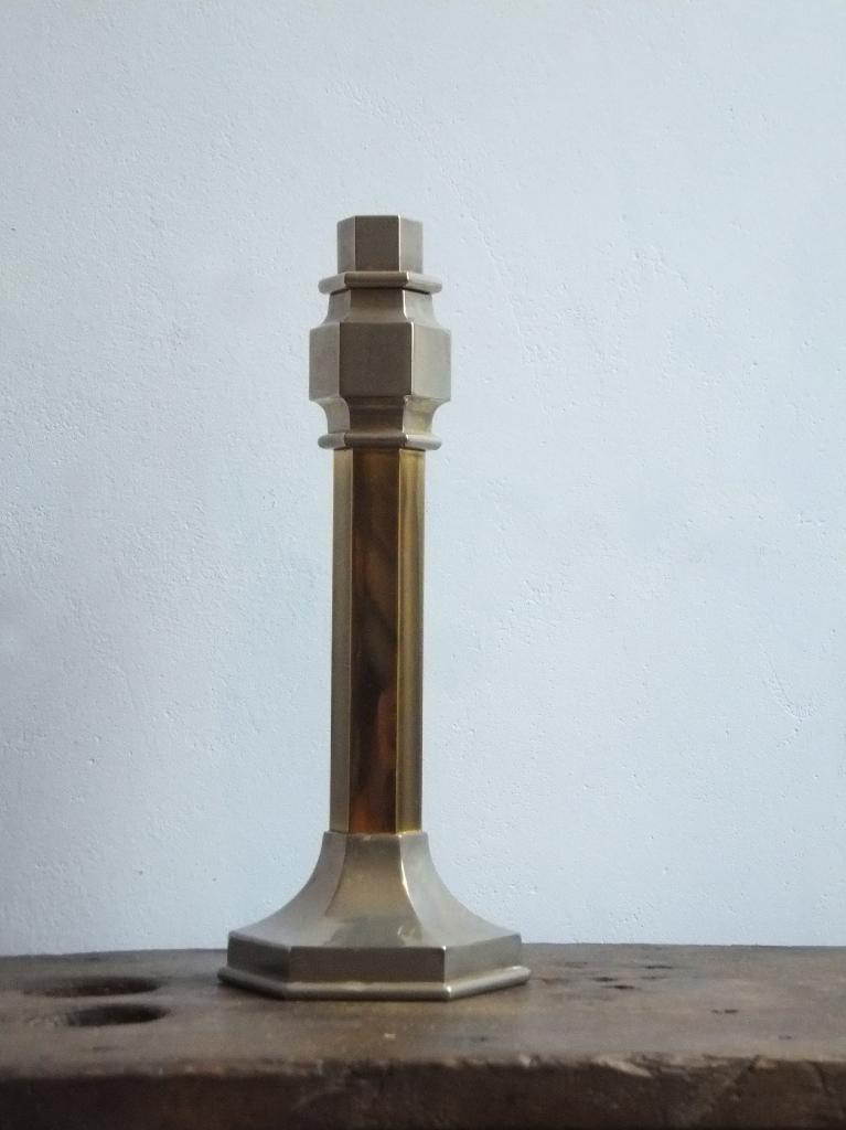 gratis verzenden vintage Nagel brutalist design kandelaar, Ophalen