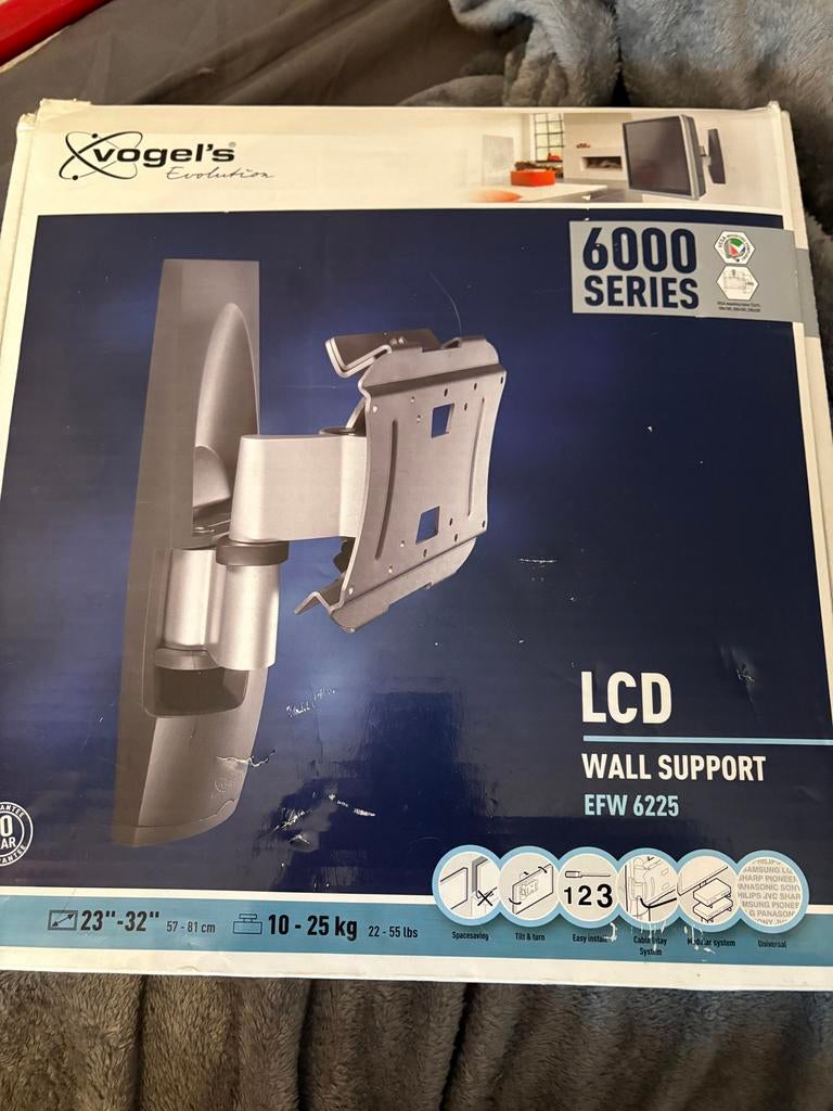 Vogel's Evolution 6000 Series LCD Muurbeugel EFW 6225, Ophalen of Verzenden, Nieuw