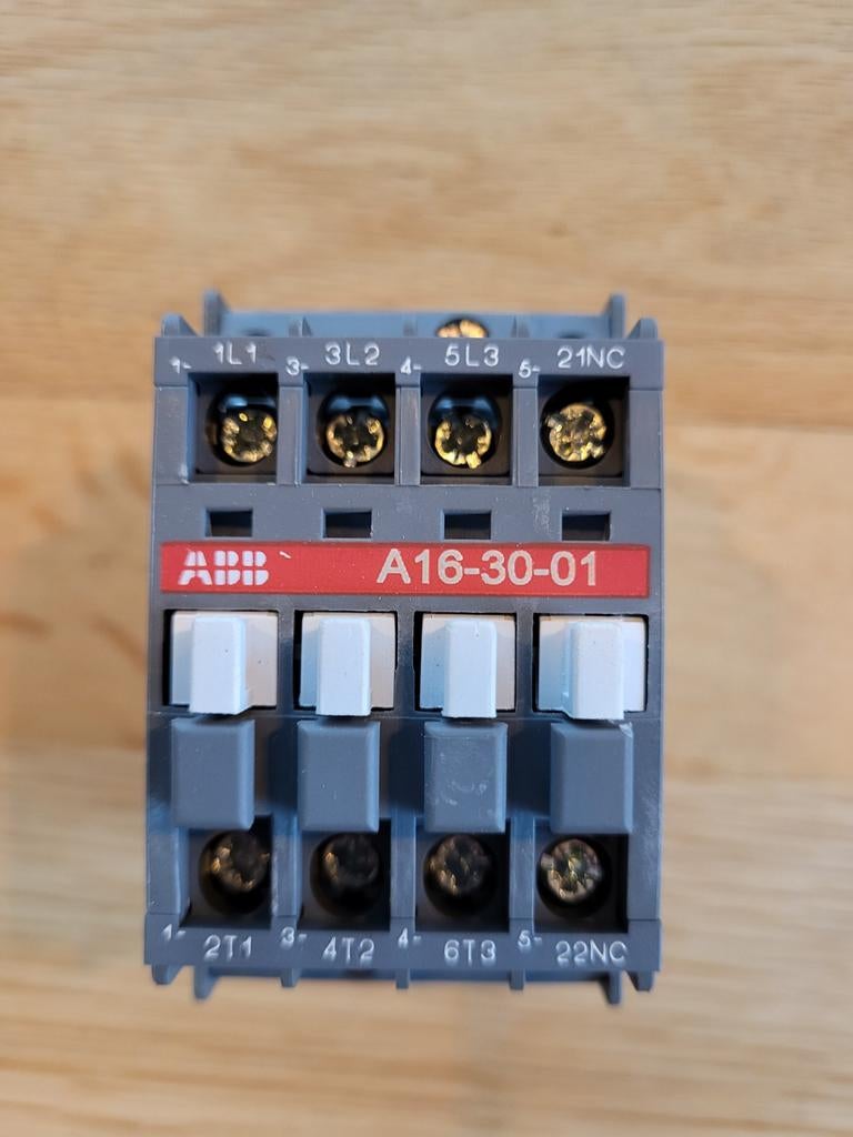 ABB A16-30-01  vermogensrelais (5 stuks), Ophalen of Verzenden, Nieuw