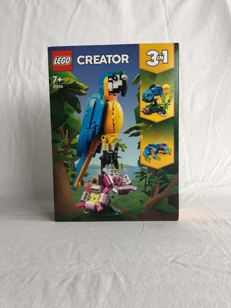 Creator Lego 31136 - Exotic Parrot NIEUW - O43, Lego, Lego, Lego, Nieuw