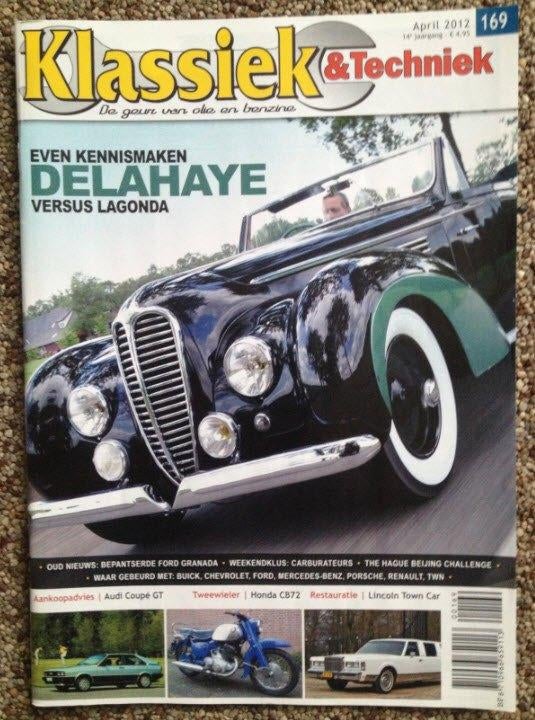 KT: Audi (Ur) quattro Coupe, Facel Vega HK 500, Delahaye 135, Ophalen of Verzenden, Zo goed als nieuw, Algemeen