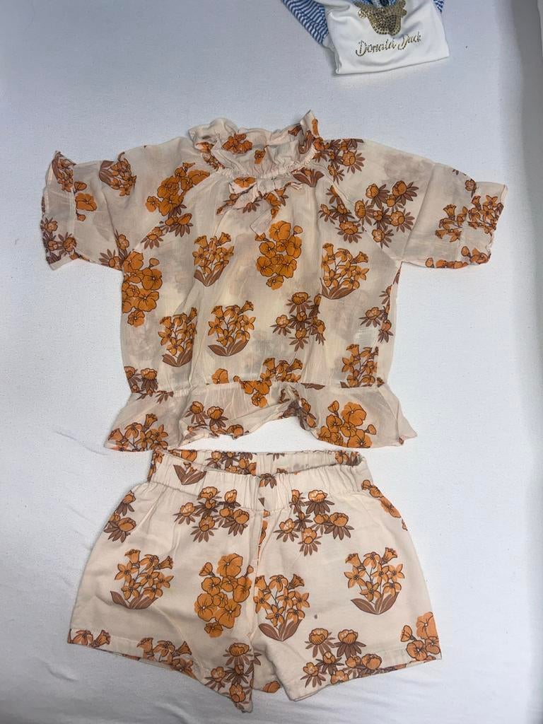 Mini Rodini Set - Maat 116 - Nieuwstaat, Ophalen of Verzenden, Zo goed als nieuw, Meisje