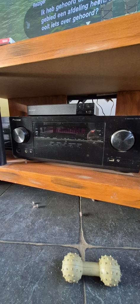 Mooie en goede Pioneer versterker met mordaunt short 5.1, Ophalen, Zo goed als nieuw, 120 watt of meer, Pioneer