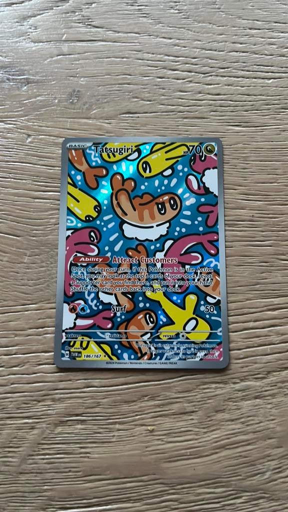 Tatsugiru pokemon kaart, Ophalen of Verzenden, Zo goed als nieuw
